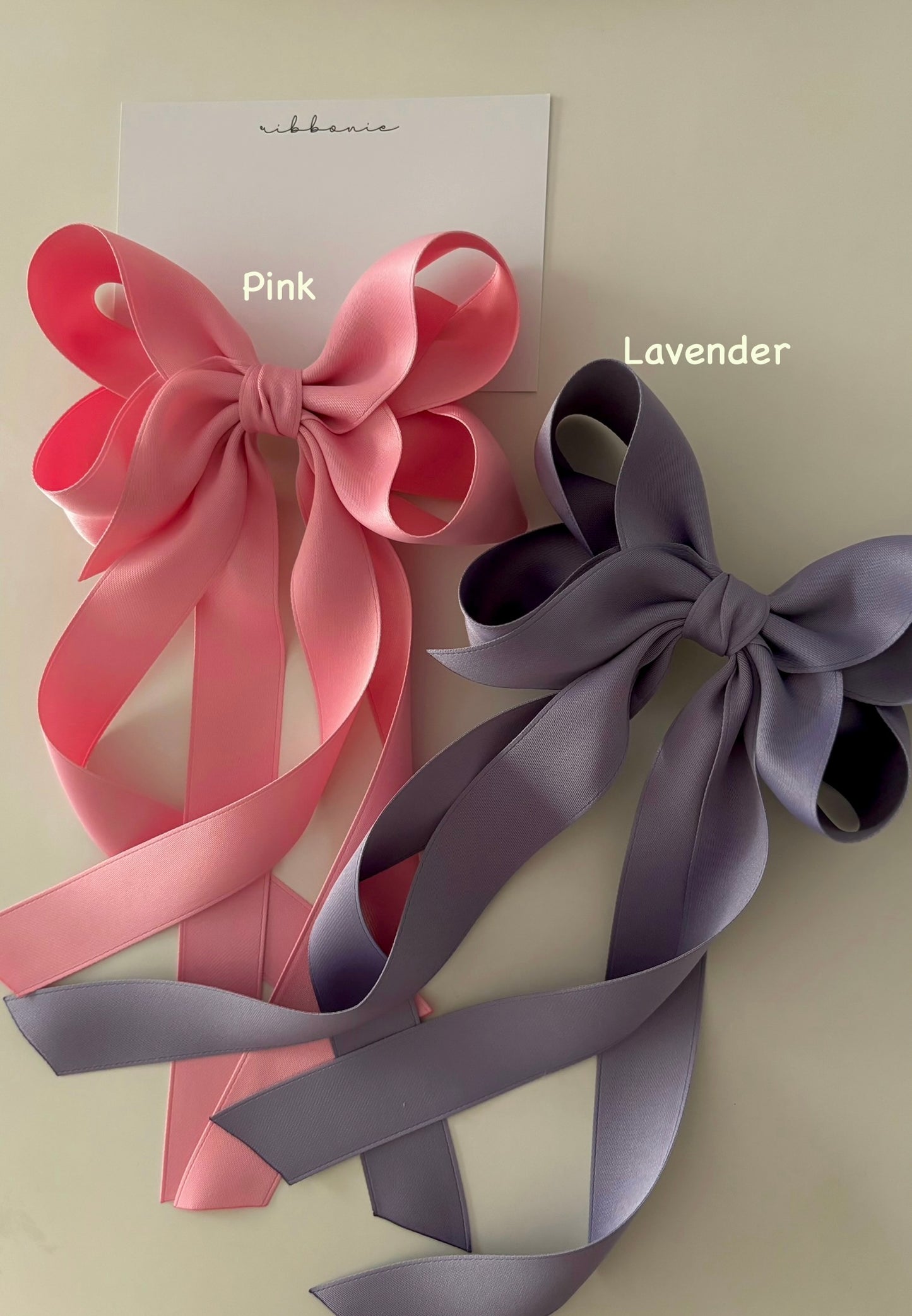 Classy Satin Twist  Tail Bow