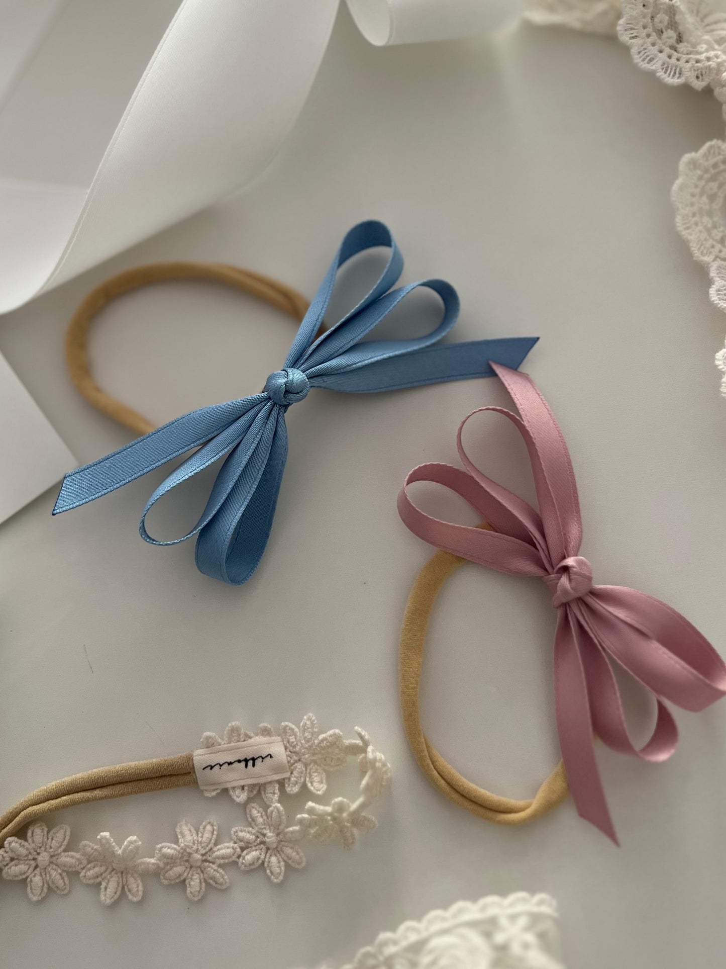 Classic Satin Bow Headband